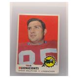 Nick Buoniconti 1969 Topps