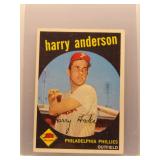 Harry Anderson 1959 Topps
