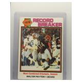 Walter Payton 1979 Topps Record Breaker