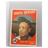 Murry Dickson 1959 Topps