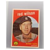 Red Wilson 1959 Topps