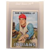 Sam McDowell 1967 Topps