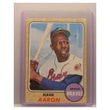 Hank Aaron 1968 Topps
