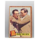 Gehrig And Ruth 1962 Topps Babe Ruth