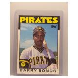 Barry Bonds 1986 Topps Traded Rookie