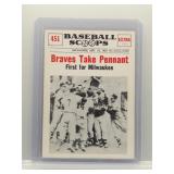 Braves Take Pennant 61 Baseball Scoops