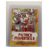 Patrick Mahomes II 2017 Rookie Gems Gold Promo