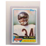 Walter Payton 1981 Topps All-Pro