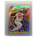 Gunnar Henderson 2026 Topps Titans Of The Game