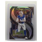 Josh Allen 2024 Select Premier Die-Cut Silver