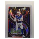 Josh Allen 2024 Select Premier Red & Blue Shock