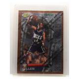 Ray Allen 1996 Topps Finest Apprentices