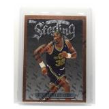 Karl Malone 1996 Topps Finest Sterling