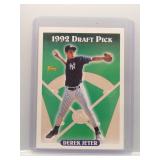 Derek Jeter 1993 Topps Draft Pick