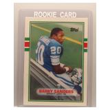 Barry Sanders 1989 Topps Rookie