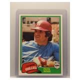 Pete Rose 1981 Topps