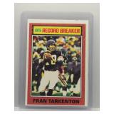 Fran Tarkenton 1976 Topps Record Breaker