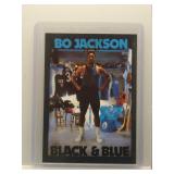 Bo Jackson 1990 Black & Blue promo
