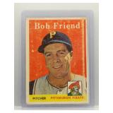 Bob Friend 1958 Topps