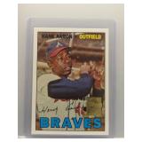 Hank Aaron 2000 Topps '67 Reprint