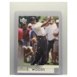 2002 UD Scoring Average Tiger Woods
