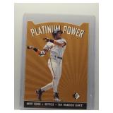 Barry Bonds 1995 Upper Deck SP Platinum Power
