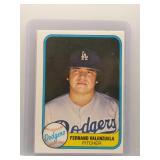 Fernando Valenzuela 1981 Fleer