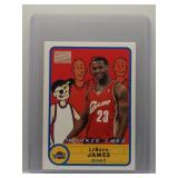 LeBron James 2003 Topps Bazooka Joe Rookie