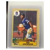 Bo Jackson 1987 Topps Rookie