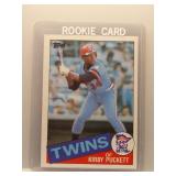 Kirby Puckett 1985 Topps Rookie
