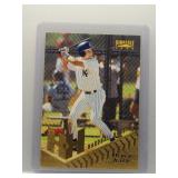 Derek Jeter 1996 Pinnacle Hardball Heroes