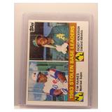 Tim Raines/Rickey Henderson 1984 Topps