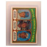 T. Seaver, Fergie Jenkins 1972 Topps Strikeout...