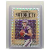 JJ McCarthy 2024 Mosaic Notoriety Rookie