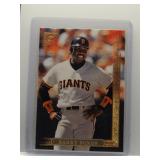 Barry Bonds 1996 Topps Gallery Gold