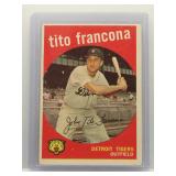 Tito Francona 1959 Topps