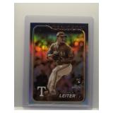 Jack Letter 2024 Topps Chrome Rookie Sephia