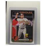 Gunnar Henderson 2024 Topps All-Star Rookie