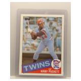 Kirby Puckett 1985 Topps Rookie