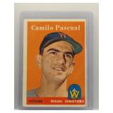 Camilo Pascual 1958 Topps