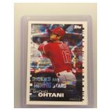 2019 Topps Rookies Rising Stars Shohei Ohtani