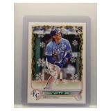 Bobby Witt Jr. 2022 Topps Holiday Rookie