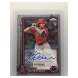Bryce Teodosio 2025 Topps Chrome Rookie Auto