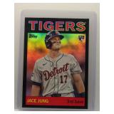 Jace Jung 2025 Topps Archives Rookie Refractor