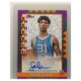 Tidjane Salaun 2025 Topps Finest Rookie Auto