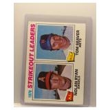 Nolan Ryan Tom Seaver 1977 Topps