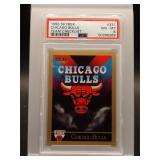 Bulls Checklist 1990 Skybox PSA 8