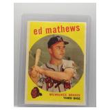 1959 Topps Ed Mathews