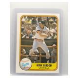 Kirk Gibson 1981 Fleer Rookie