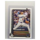 Roki Sasaki 2025 Topps Rookie